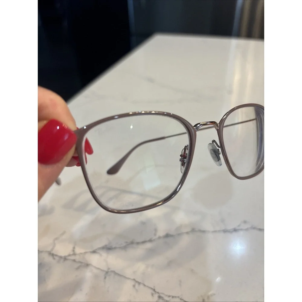Ray Ban Eyeglasses, Frames Only, RB 6466 2973, 49-19-140, Lilac, Metal